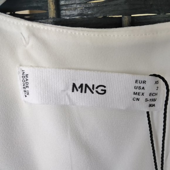 NWT MING  WANG SLEEVELESS TOP SZ XS EURO-2 USA - Picture 5 of 7